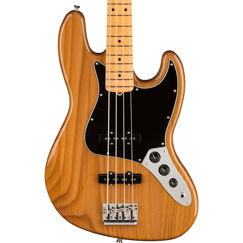 Басс гитара Fender American Professional II Jazz Bass - Maple Fingerboard, Roasted Pine