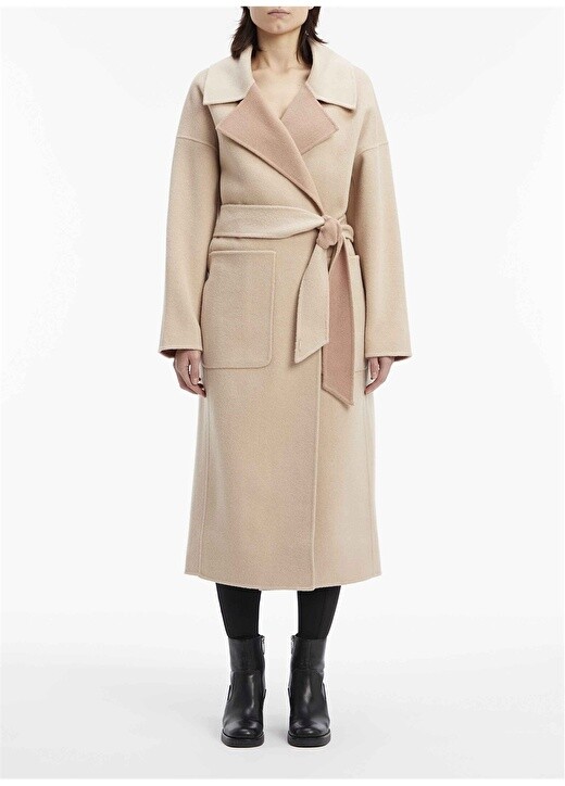 

Серое женское пальто Calvin Klein, Серый
