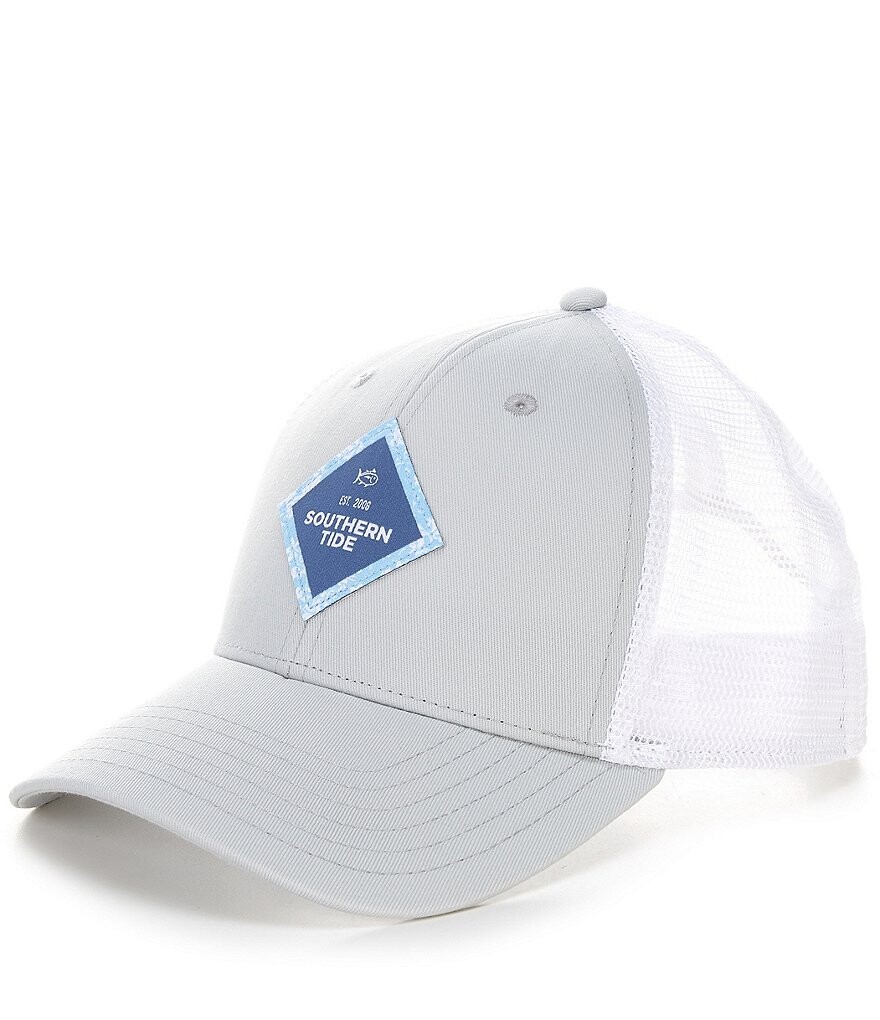 

Кепка дальнобойщика Southern Tide Island Blooms, серый
