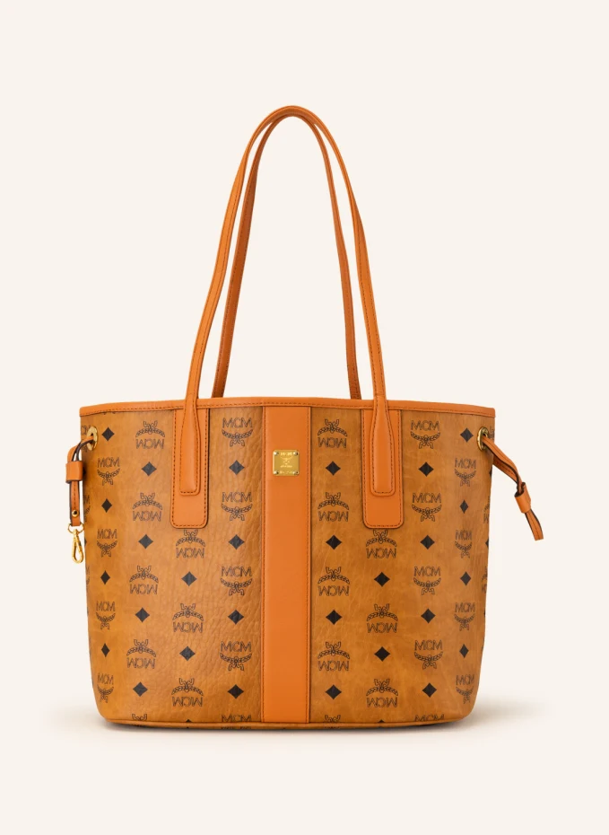 

Двусторонний шоппер liz small Mcm, черный