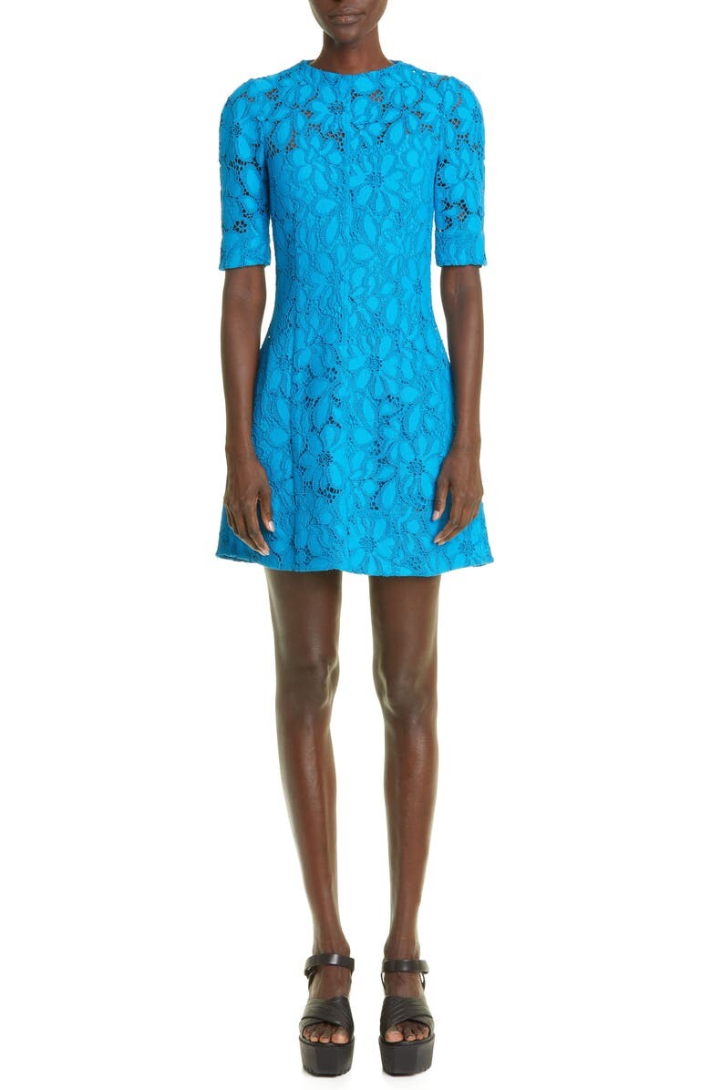 

Кружевное мини-платье из гипюра PROENZA SCHOULER