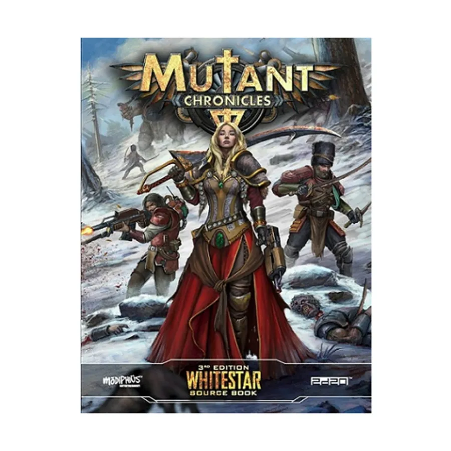 

Whitestar Source Book (3rd Edition), Mutant Chronicles, мягкая обложка