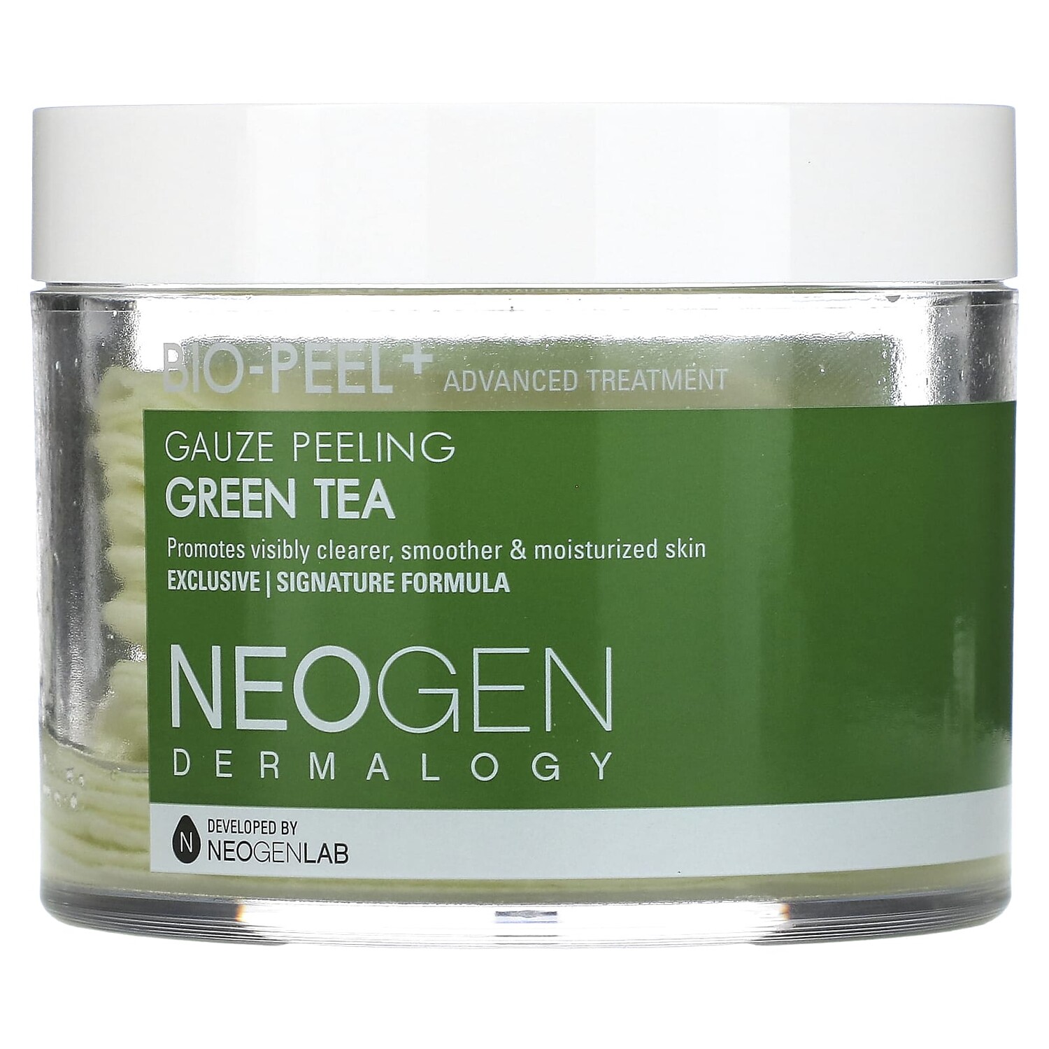 

Bio-Peel, диски для пилинга, зеленый чай, 30 шт., 200 мл, Neogen