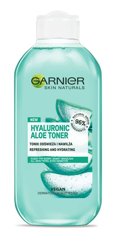 Garnier Skin Naturals Hyaluronic Aloe Тоник для лица, 200 ml hyaluronic aloe gel 200 ml
