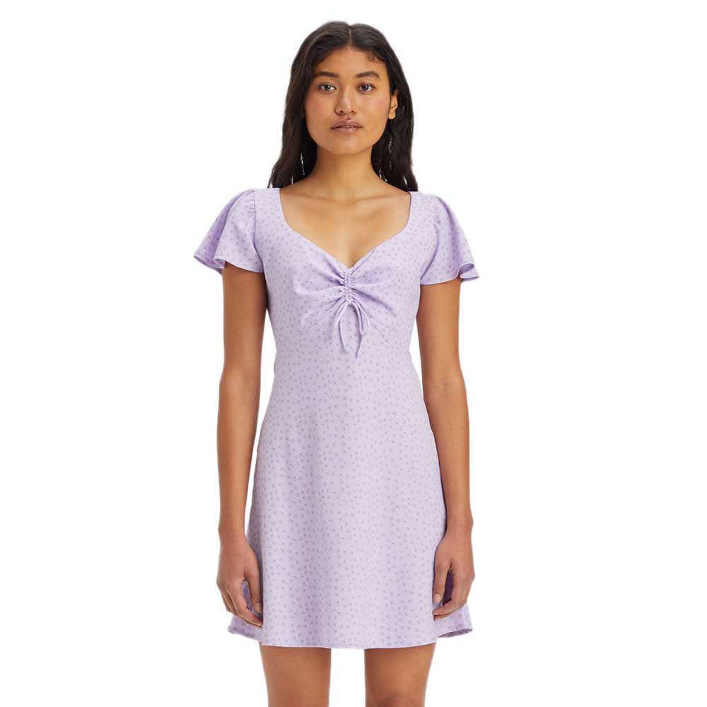 Платье Levi´s Skylar Flutter, фиолетовый толстовка levi´s hoodie фиолетовый