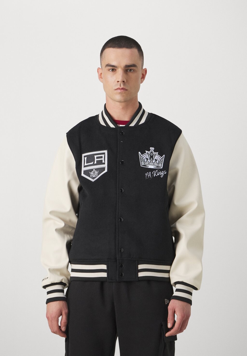 

Team Nhl Los Angeles Kings Jacket Mitchell & Ness, черный