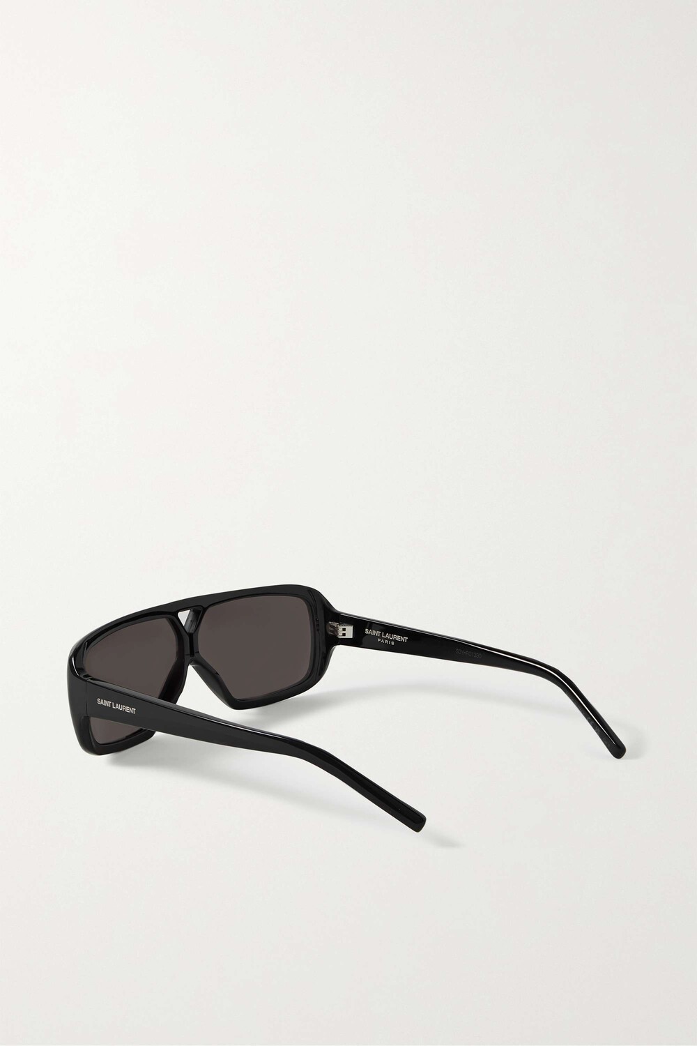 

SAINT LAURENT EYEWEAR солнцезащитные очки-авиаторы YSL из ацетата, черный