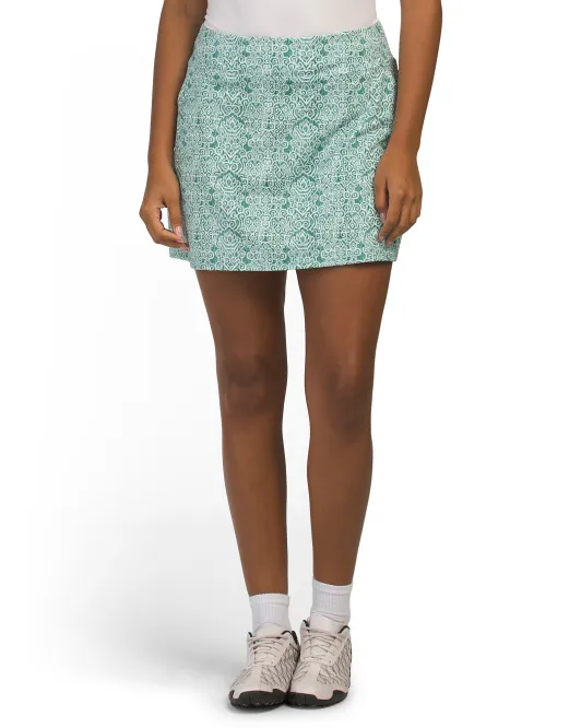 

Активная юбка-трапеция с однотонными шортами Tommy Bahama, цвет Ikat