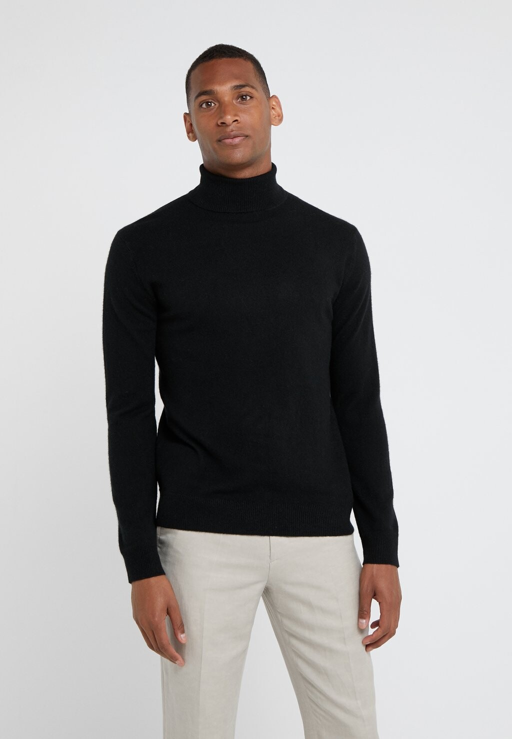 

Свитер МУЖСКАЯ водолазка pure cashmere, черный