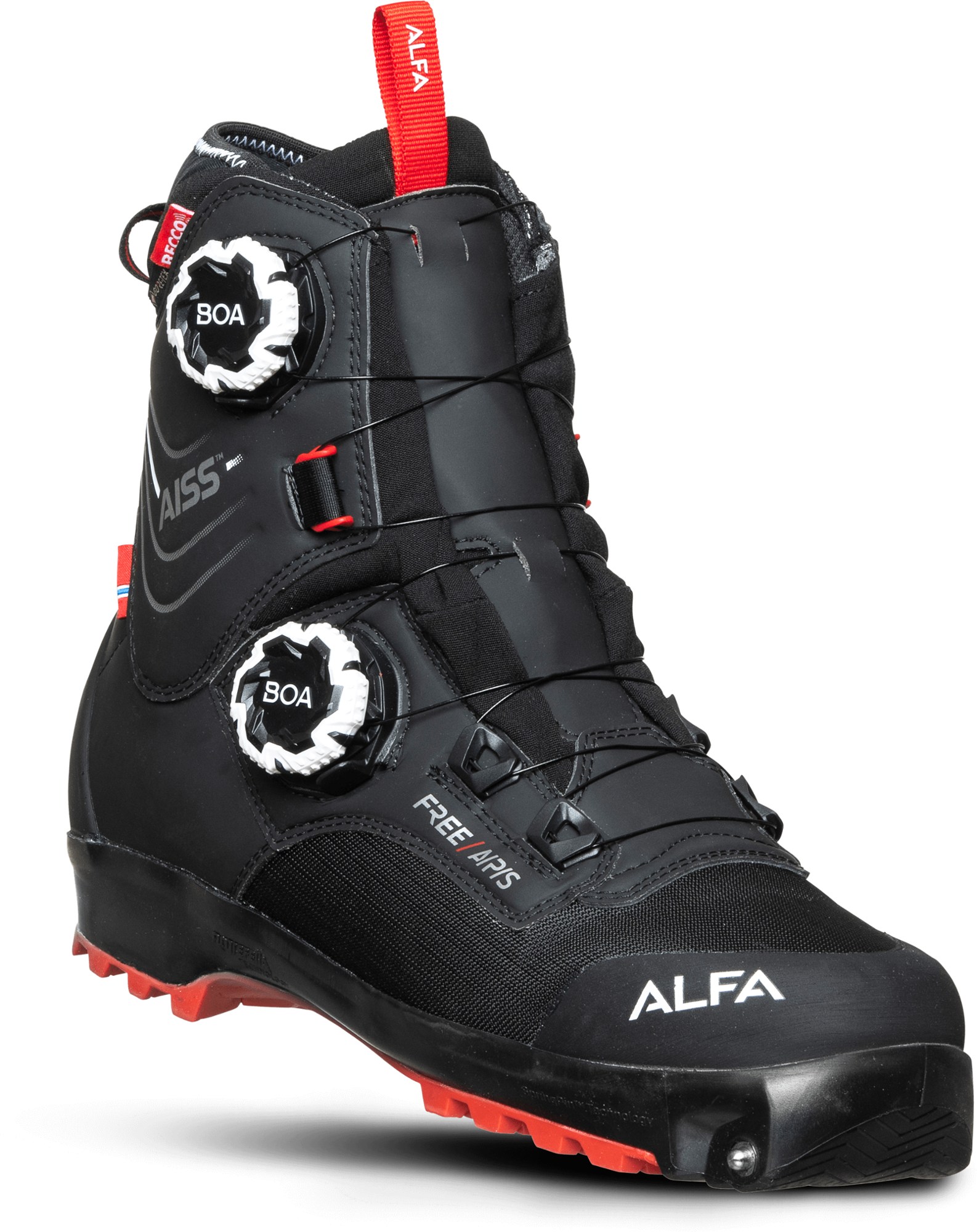 Ботинки для беговых лыж Free A/P/S GTX — женские ALFA, черный