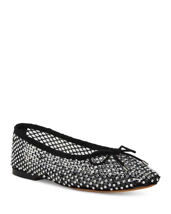 

Женские балетки с бантом и стразами, украшенные цветами STEVE MADDEN
