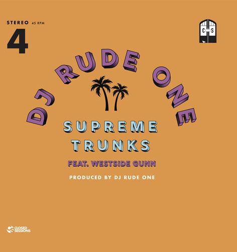 

Сингл 7" DJ Rude One - Feat. Westside Gunn: Supreme Trucks