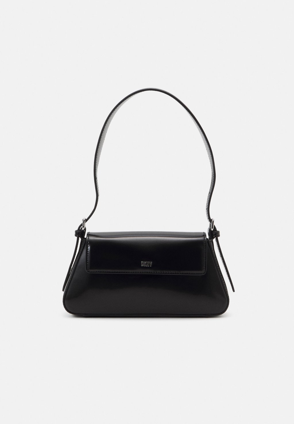 

Сумка SURI FLAP SHOULDER DKNY, цвет black/silver