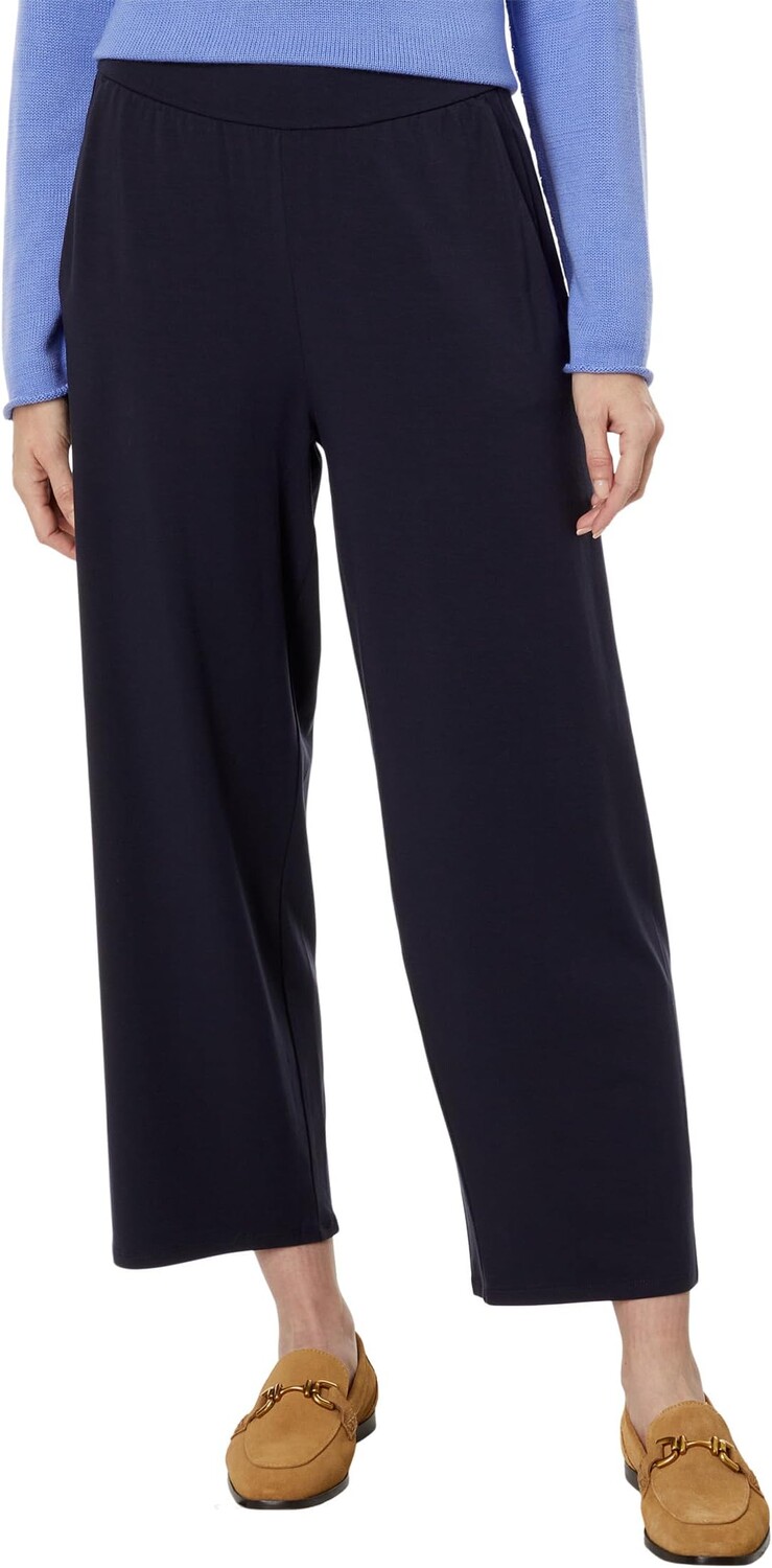 

Миниатюрные прямые брюки до щиколотки Eileen Fisher, цвет Nocturne