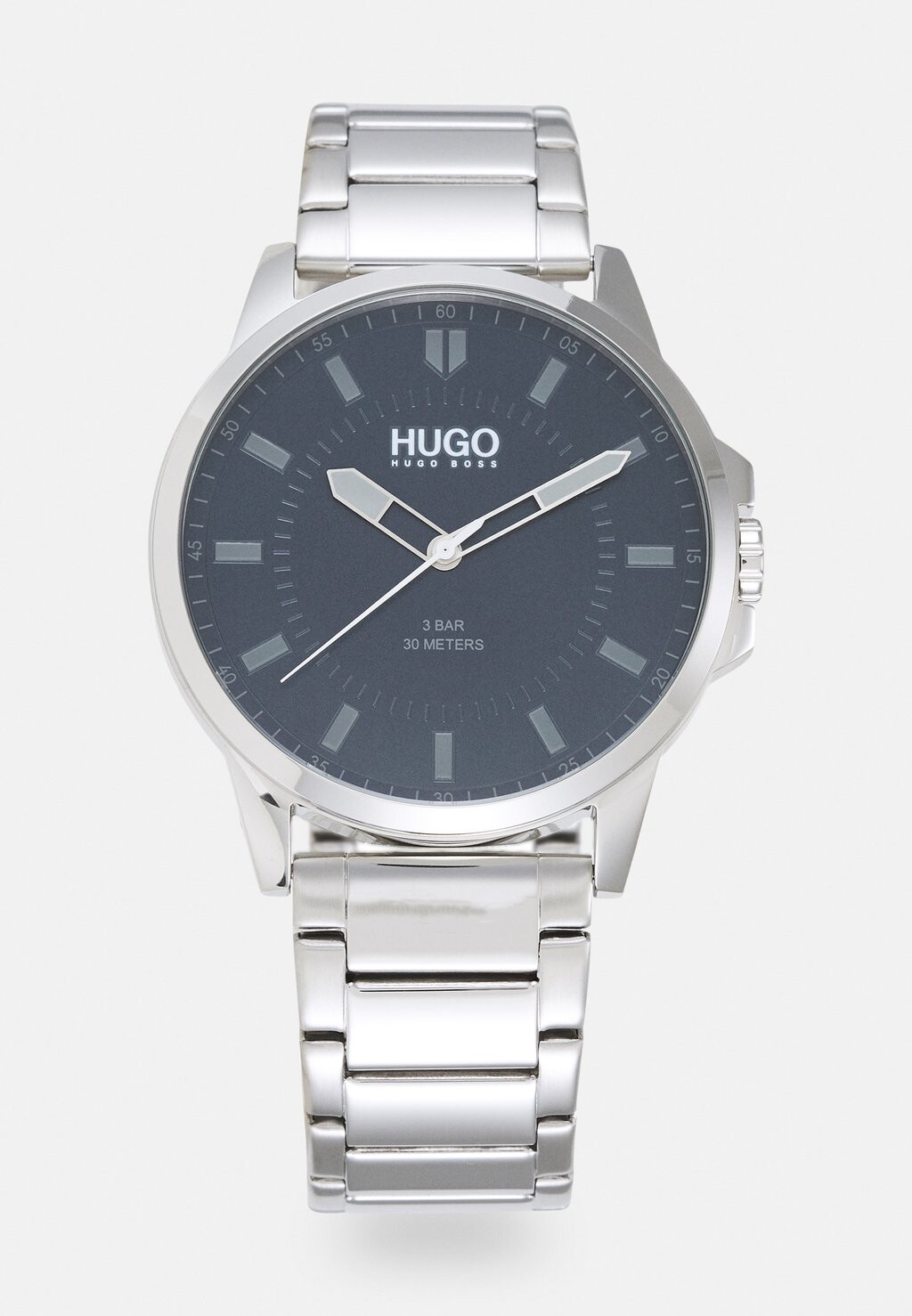 

Часы First HUGO, цвет silver-coloured/blue