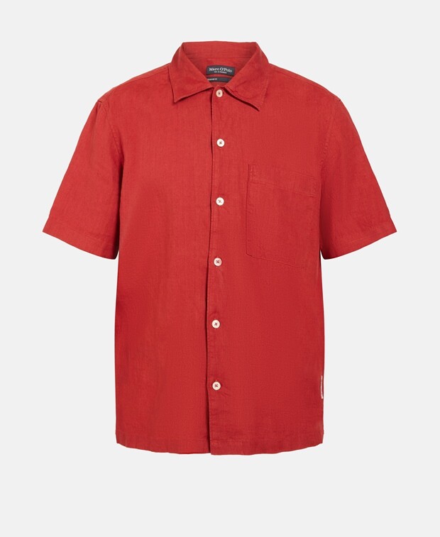 

Льняная рубашка Marc O'Polo, красный