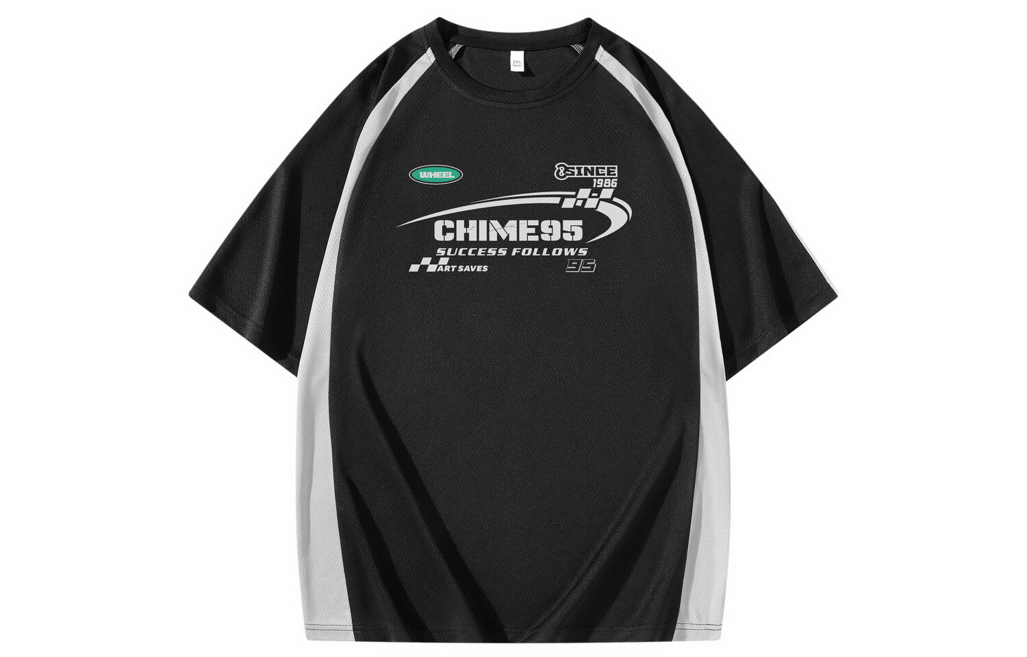 

Футболка серии Chime95 унисекс Rhime, черный