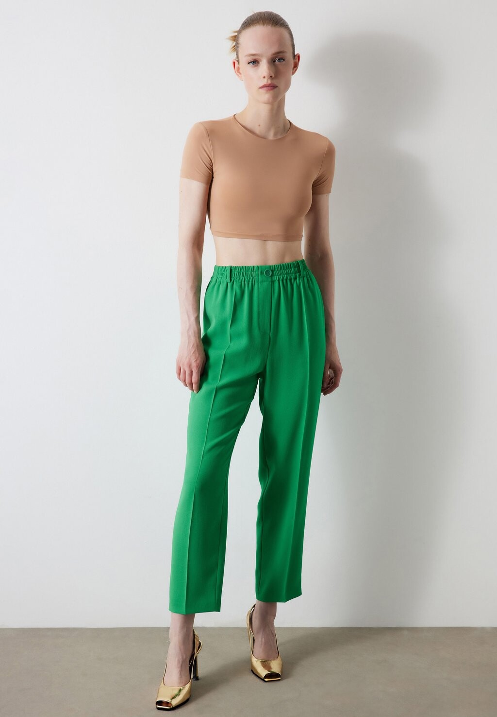 

Брюки DRAPEY Ipekyol, цвет green