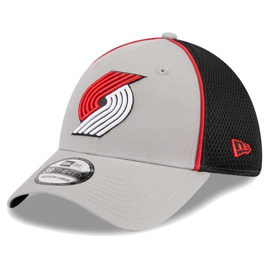 

Бейсболка New Era Portland Trail Blazers, серый