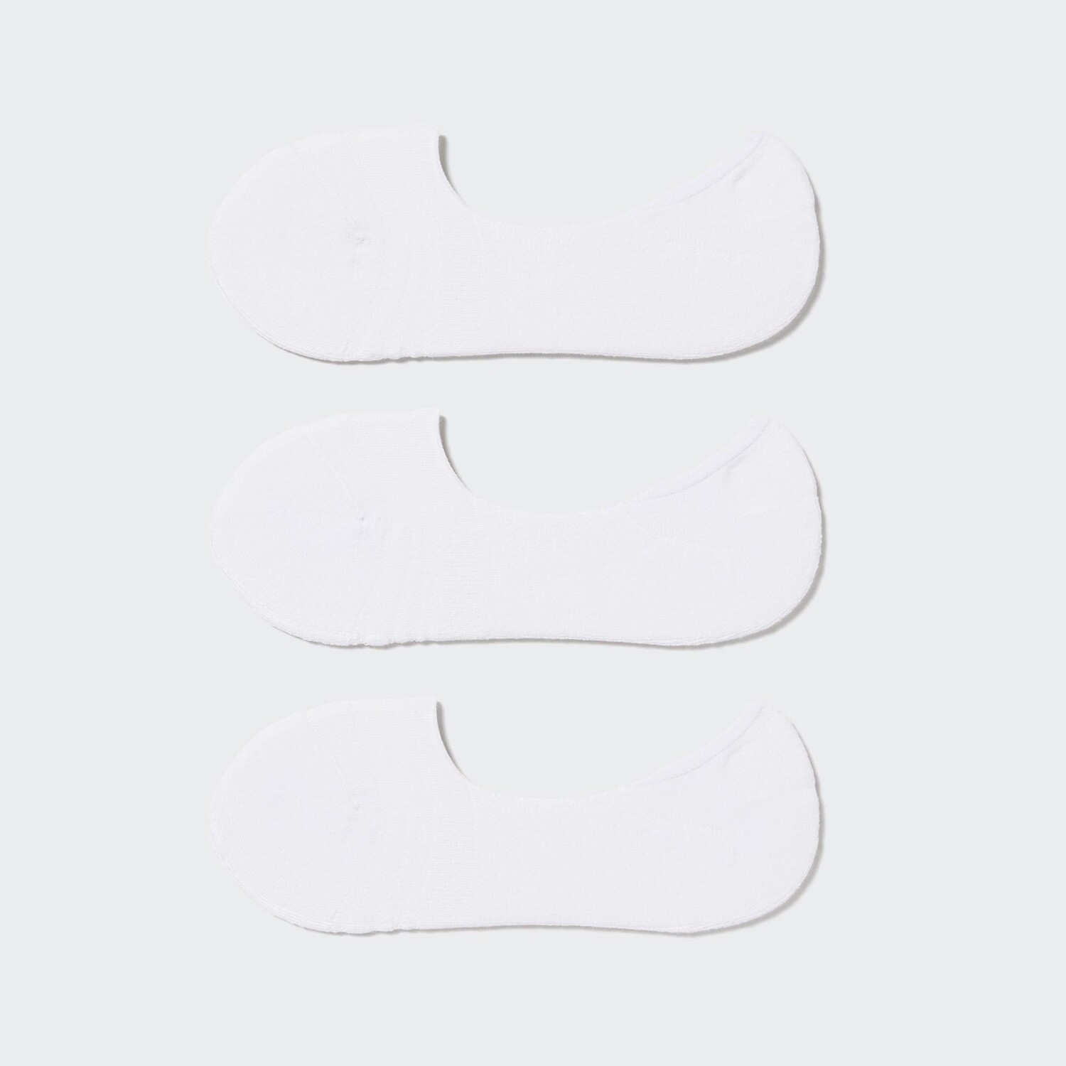 

Невидимые носки (3 пары) UNIQLO, белый