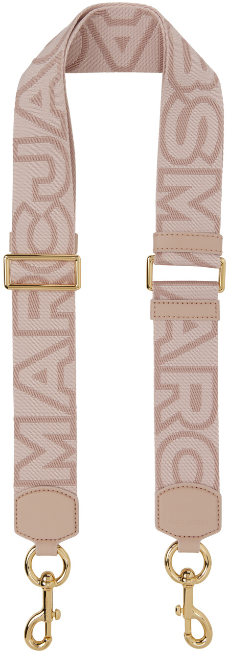 

Розовый плечевой ремень с логотипом The Outline Marc Jacobs, цвет Rose multi
