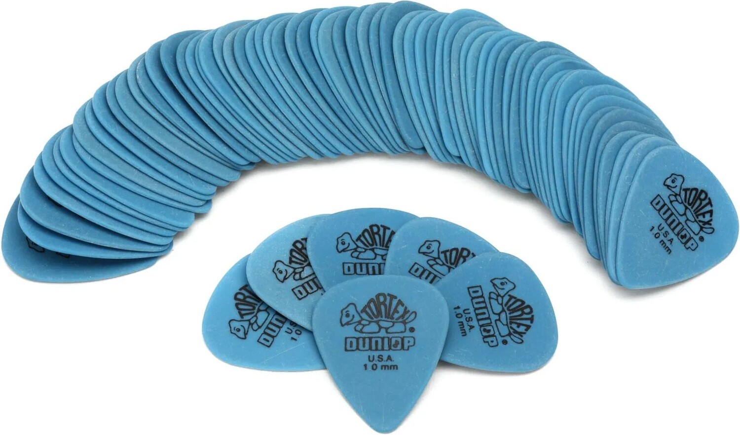 

Стандартные медиаторы Dunlop Tortex — синие, 1,00 мм (72 шт.)