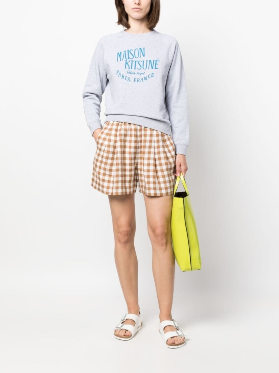 

Maison Kitsuné толстовка Palais Royal Vintage, серый