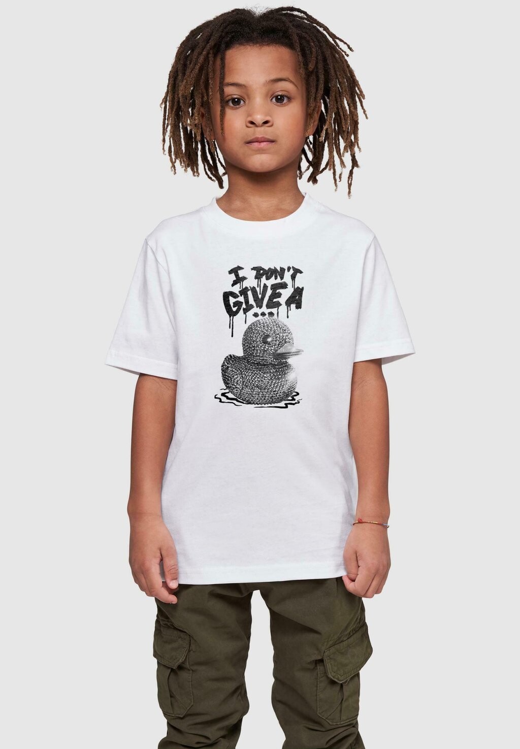 

Футболка с принтом I DONT GIVE A Mister Tee, цвет white