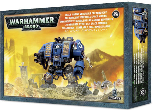 

Миниатюра Games Workshop Warhammer 40K: Space Marine Venerable Dreadnought