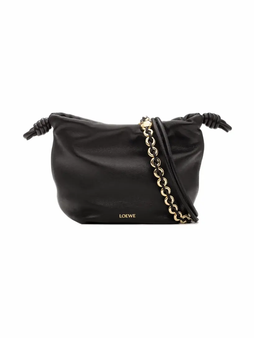 

Сумка-тоут Mini Flamenco Loewe, черный
