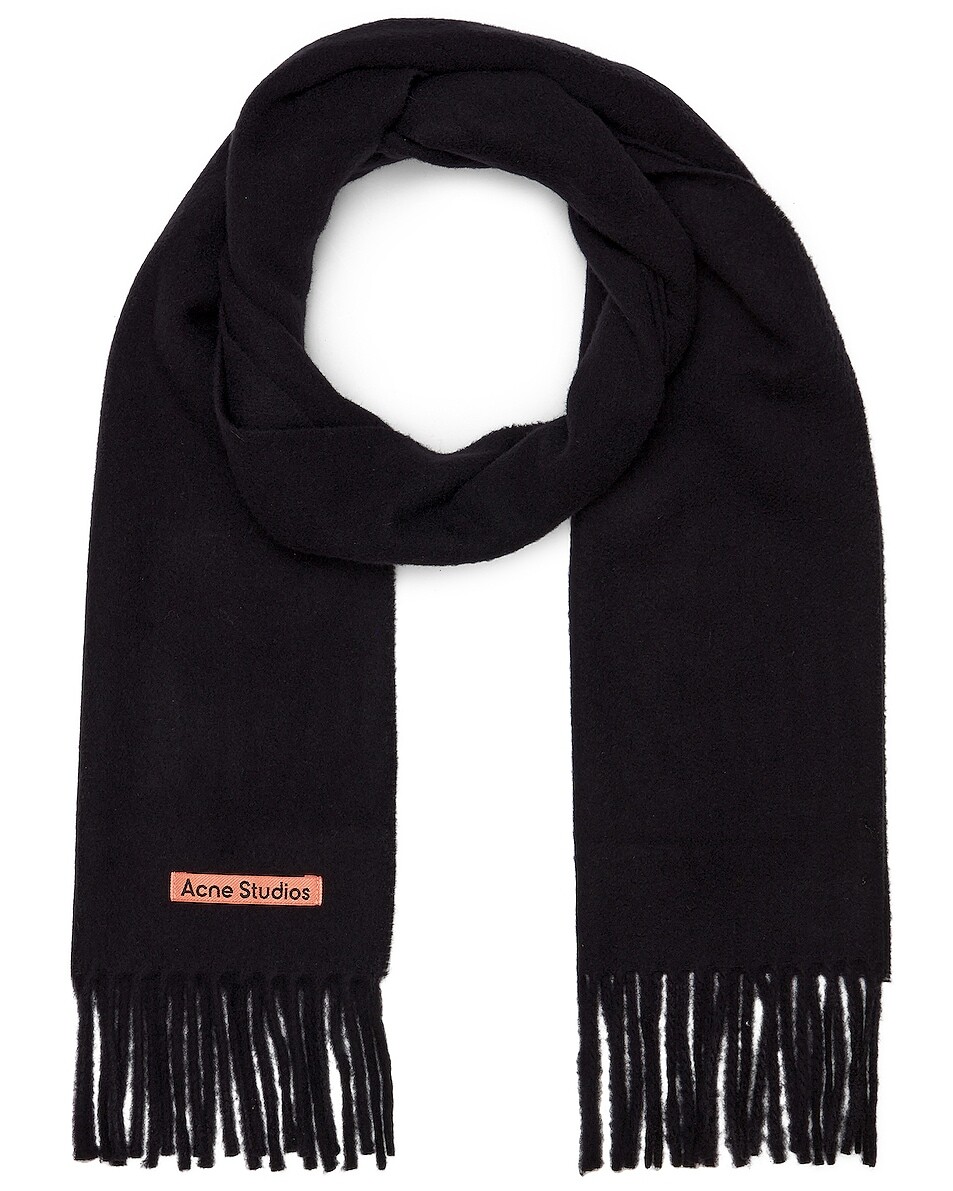 

Шарф Acne Studios Solid, черный