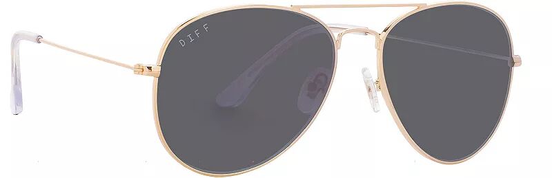 Солнцезащитные очки Diff Cruz, золотой/серый фотографии