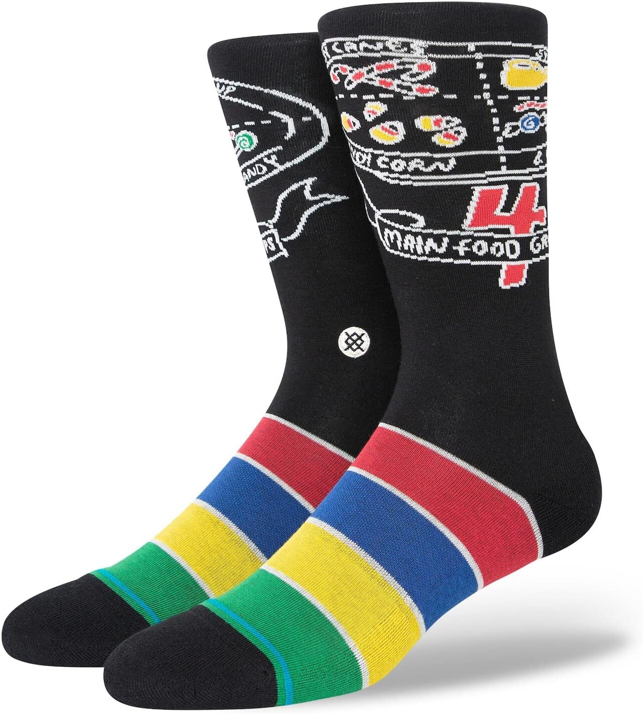 

Эльфийские продовольственные группы Stance, черный