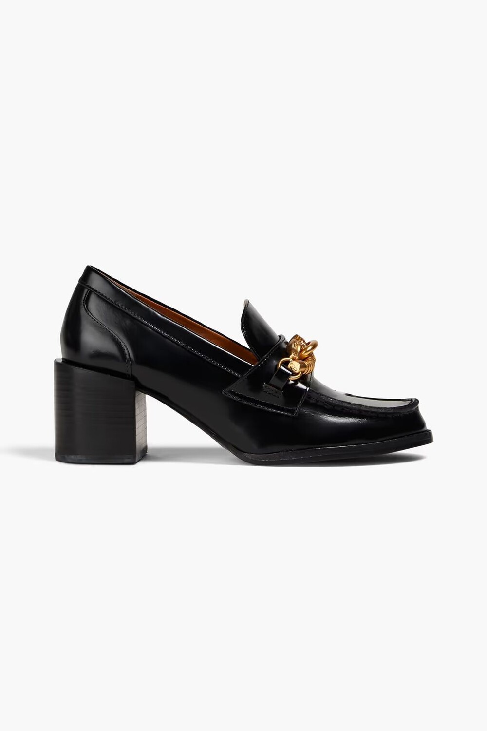 

Кожаные туфли Jessa с декором Tory Burch, черный