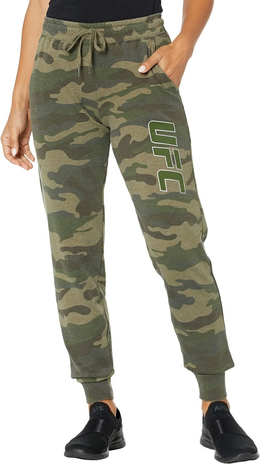 

Флисовые джоггеры UFC, цвет Forest Camouflage