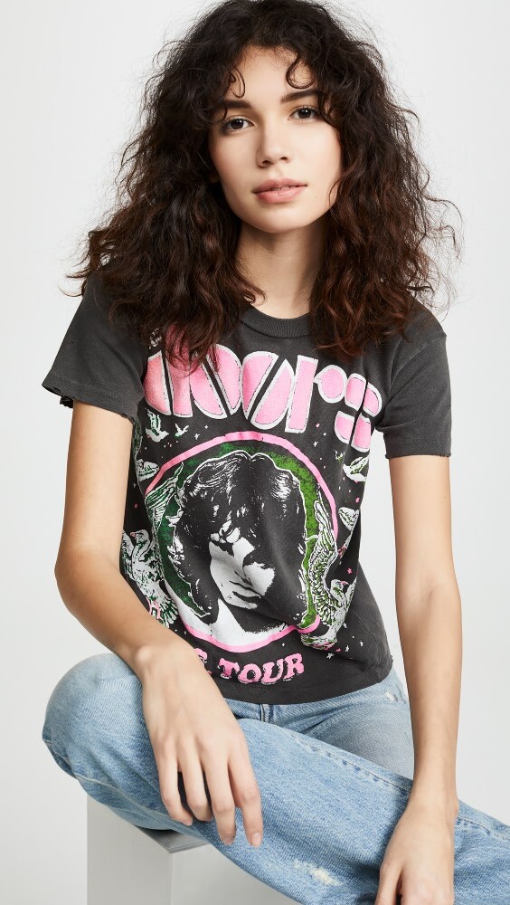 

Футболка MADEWORN ROCK The Doors, черный