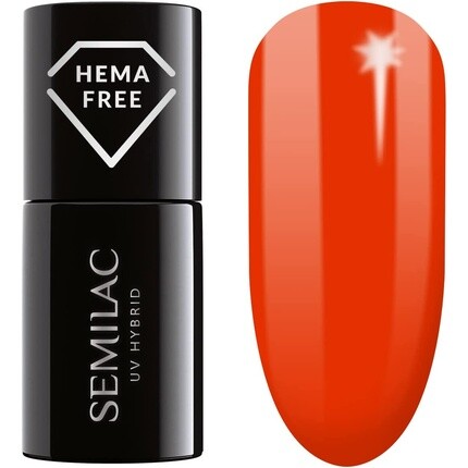 

434 Optimistic Red Nail УФ-гель-лак 7 мл, Semilac