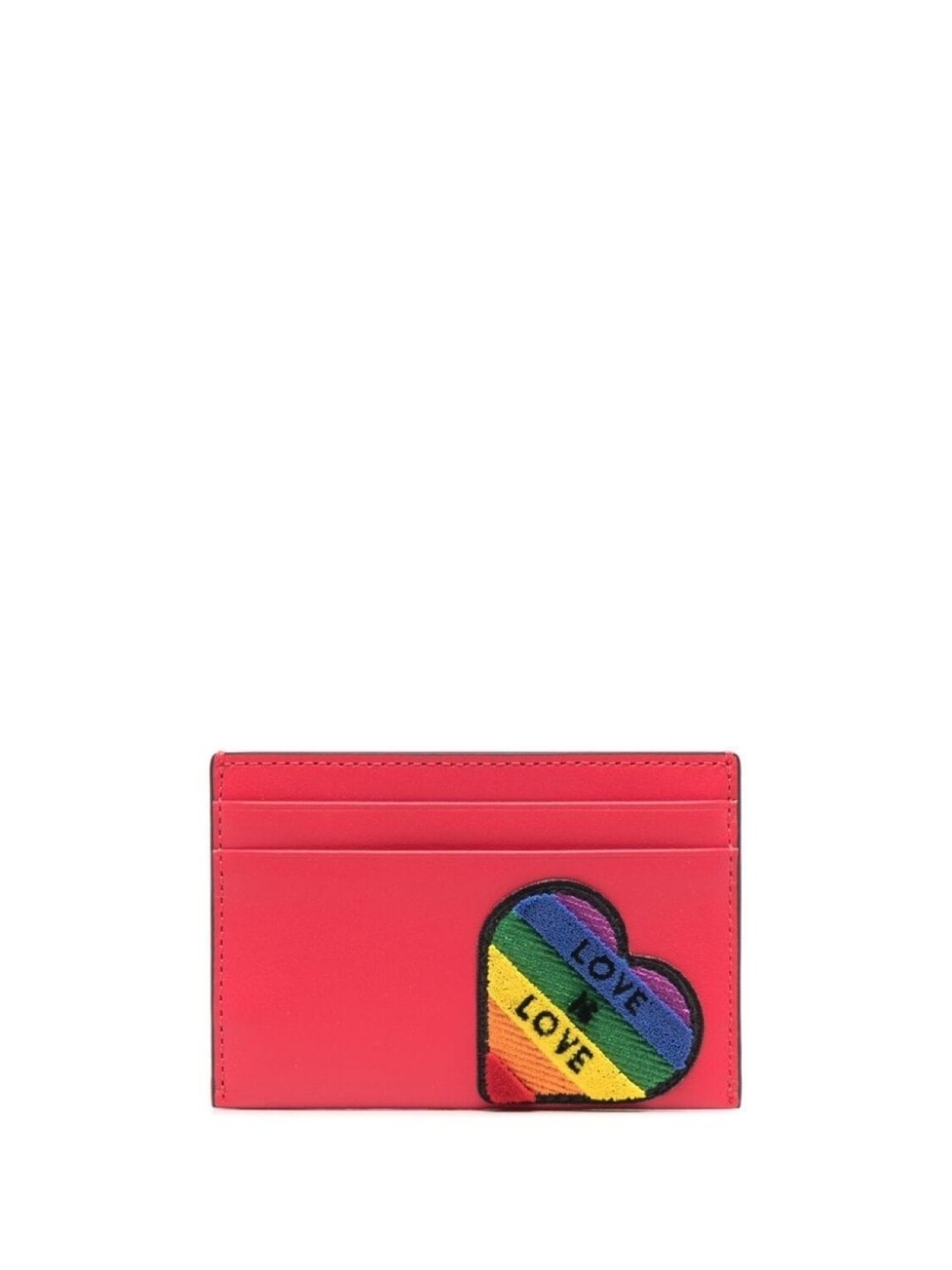 

Furla кошелек с вышивкой, красный