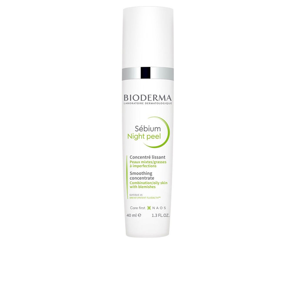 Крем для лечения кожи лица Sebium night peel peeling dermatológico suave Bioderma, 40 мл