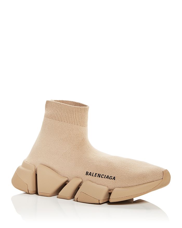цена Женские высокие вязаные кроссовки Speed ​​2.0 Sock Balenciaga