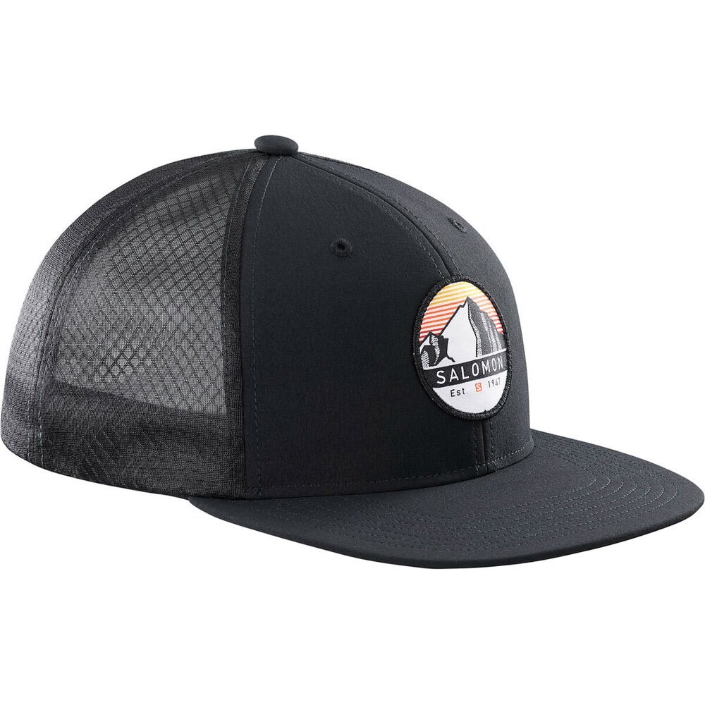 

Бейсболка Salomon Flat Trucker, черный