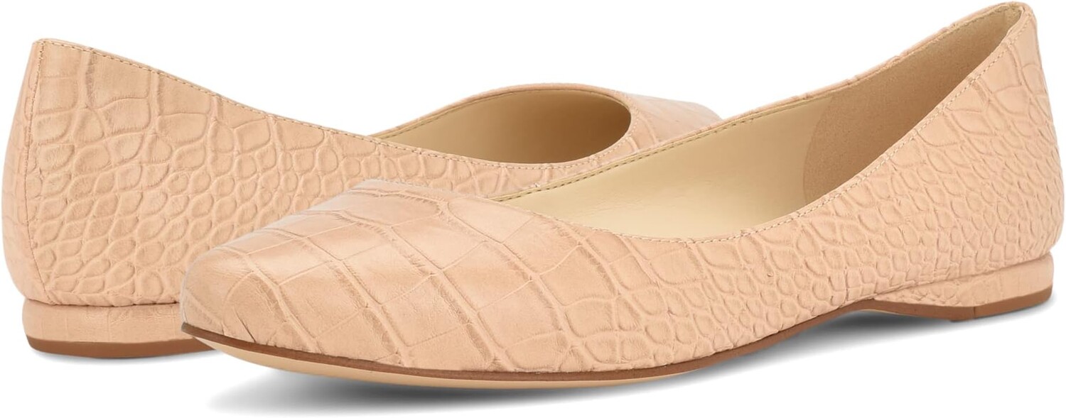 

Балетки SpeakUp Flat Nine West, цвет Warm Blush Crocodile