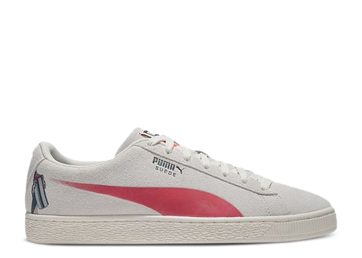 

Кроссовки Puma Suede 'Spraycan - Pristine', кремовый, Бежевый;белый