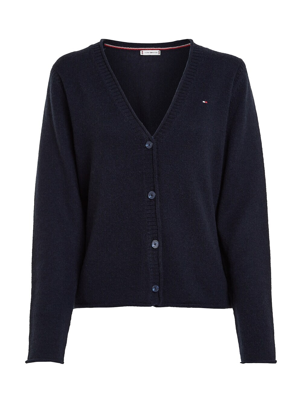 

Вязаный кардиган Tommy Hilfiger, темно-синий