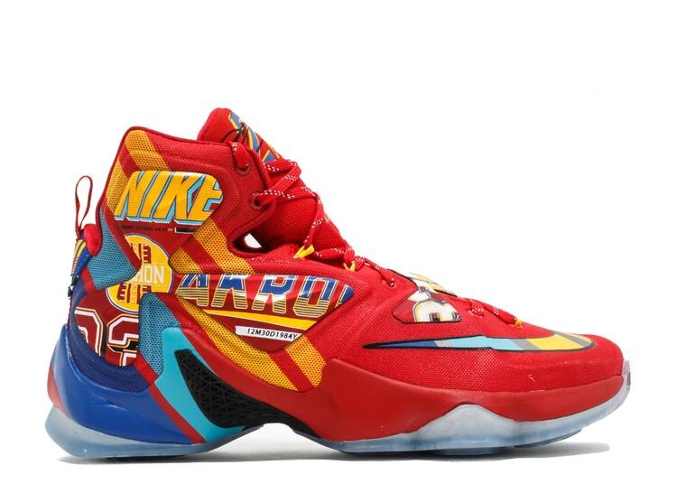 

Кроссовки Nike LEBRON 13 PROMO 'EYBL', красный