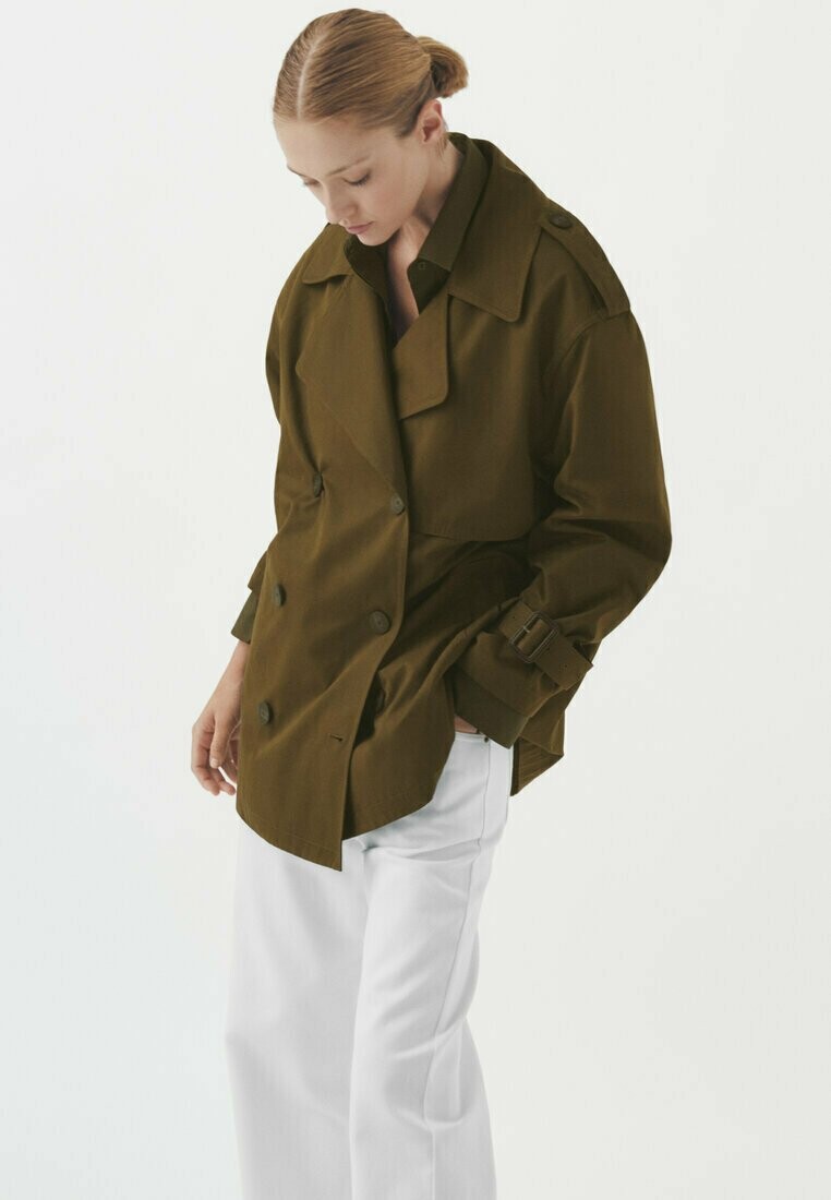 

Тренчкот Massimo Dutti, Коричневый