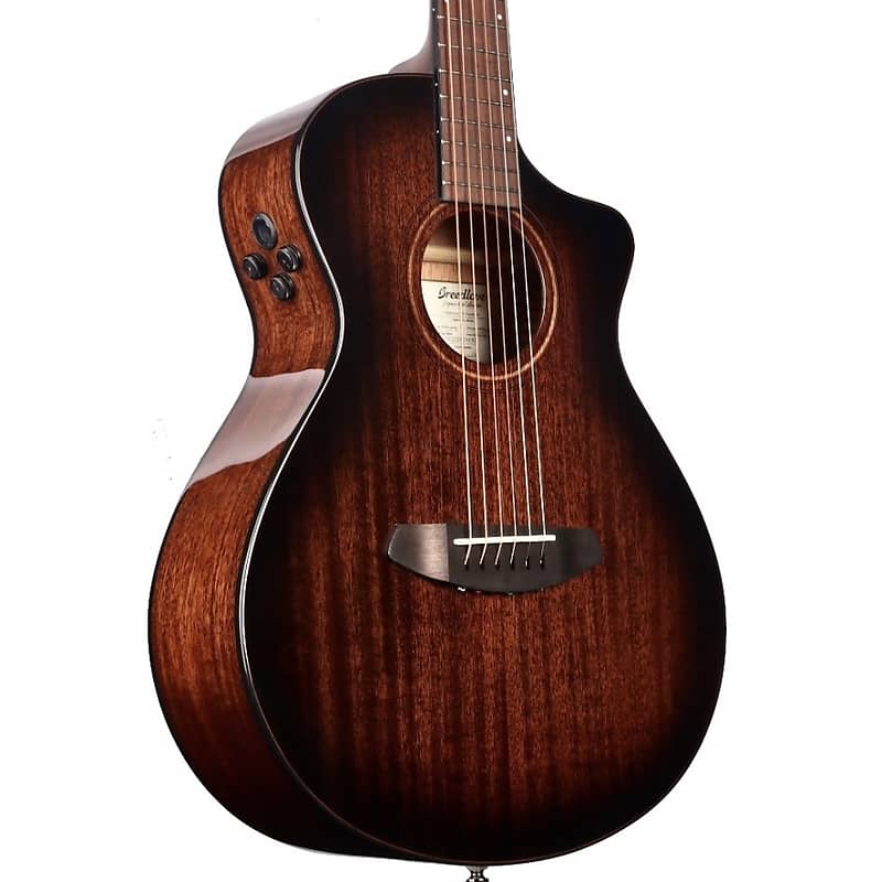 цена Акустическая гитара Breedlove Wildwood Pro Companion Suede CE African Mahogany #220809890