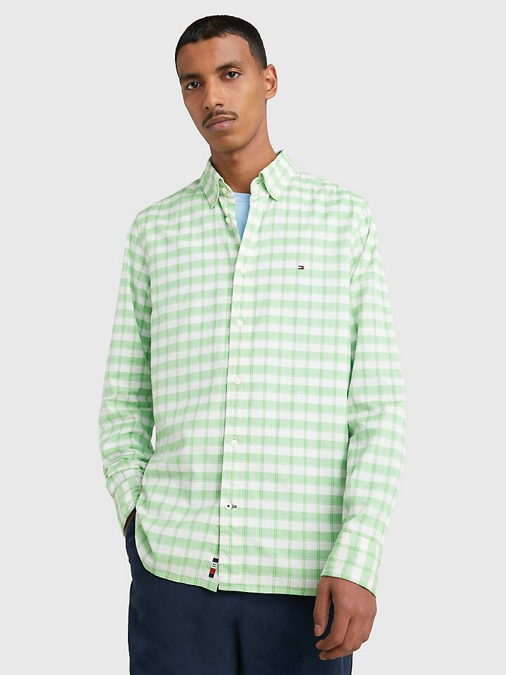 

Рубашка Slim Fit в клетку Tommy Hilfiger
