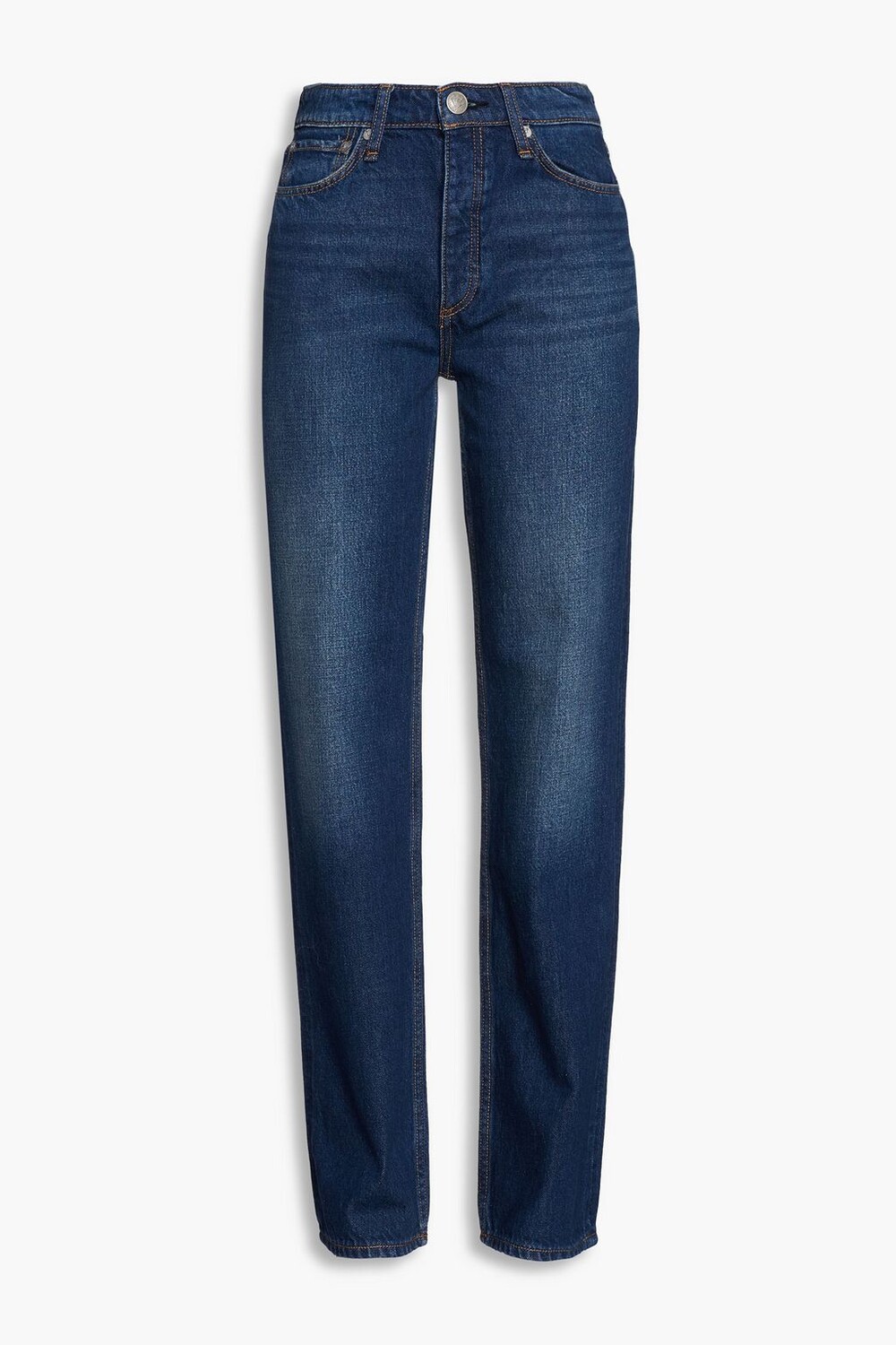 

Джинсы прямого кроя с завышенной талией Alex RAG & BONE, синий