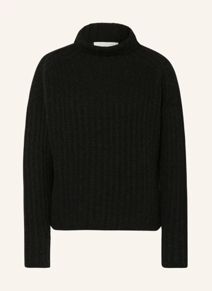 Пуловер Antonelli Firenze, черный пряжа на бобинах garzato цена 300 гр состав альпака 50% шерсть 30% полиамид 20% цвет черный